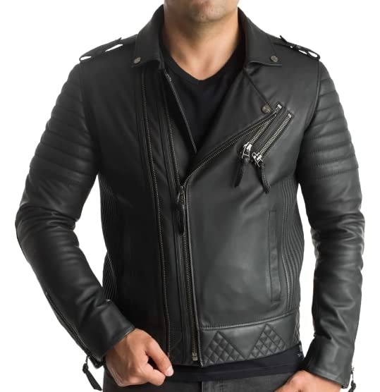 New Fashion Style Mens Distress Leather Jackets|Motorcycle Bomber India |  Ubuy