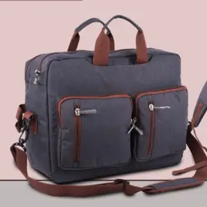 Coco Convertible Sling Laptop Bag | Can be used as a backpack | Dual tone finish | Separate laptop space