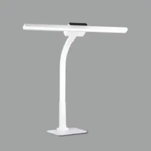 Luxora: Large rechargeable Folding LED lamp with timer & Brightness adjustment | Detachable head with 2 attachments | 3 Color light option | 45 min timer function