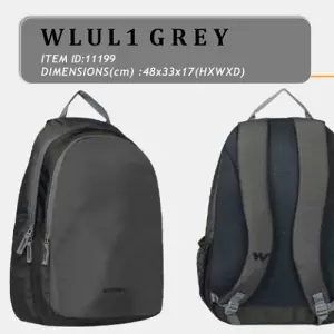 Wildcraft WLUL1 GREY Backpack