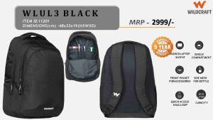 Wildcraft WLUL3 BLACK Backpack - Image 2